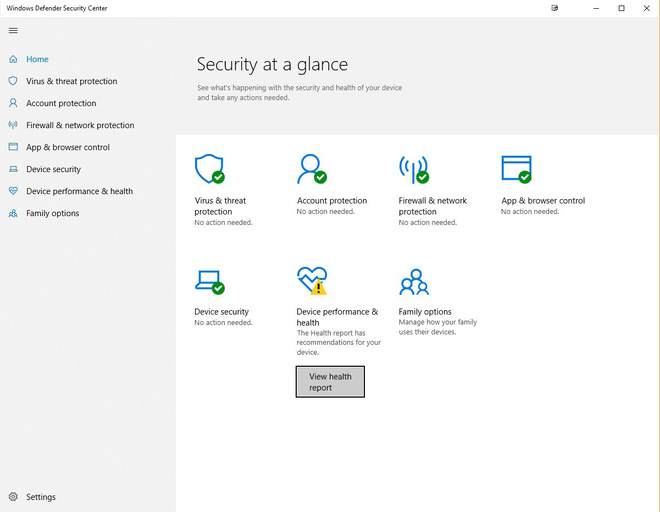 Để bảo đảm an toàn cho người dùng, Microsoft tích hợp Windows Defender khá sâu vào hệ thống Windows 10