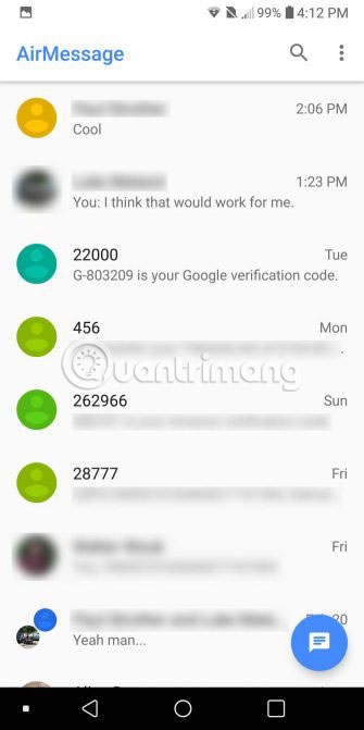 trên Android