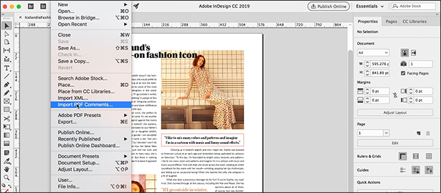 Adobe InDesign CC 2019