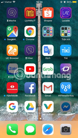 Ứng dụng bị giới hạn