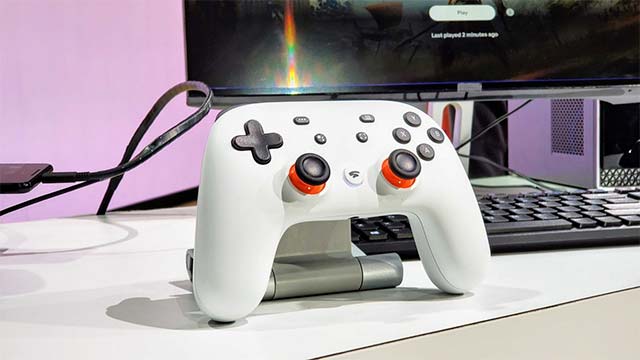 Chiếc tay cầm Google Stadia sẽ được kết nối trực tiếp với các trung tâm dữ liệu của Google
