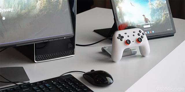 tay cầm chơi game Google Stadia 5