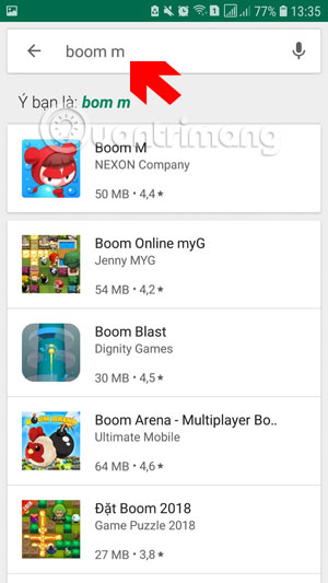 Boom M Android