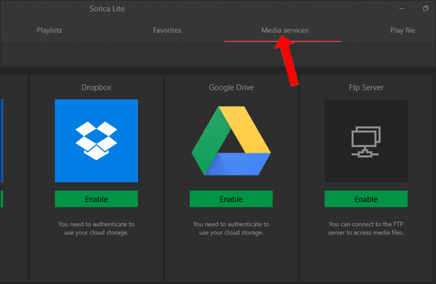 Đăng nhập tài khoản lưu trữ