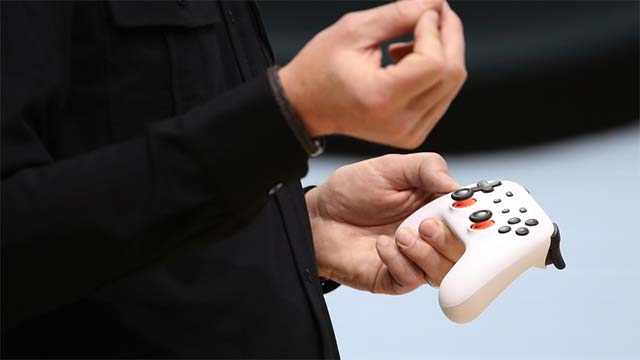 Tay cầm chơi game Google