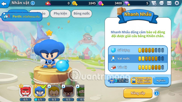 Mở khóa nhân vật Boom Mobile