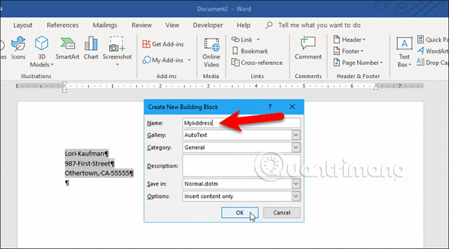 Cách tạo và sử dụng các mục nhập AutoText trong Microsoft Word - Ảnh minh hoạ 18