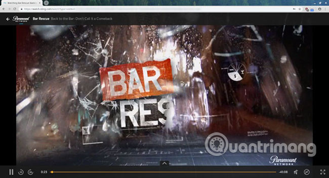 Đăng nhập vào dịch vụ phát trực tuyến