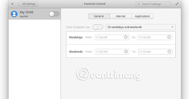 Giới hạn screen Time