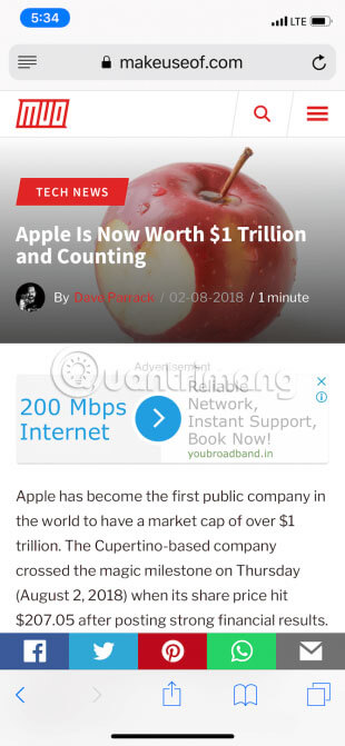 Automatic Reader View