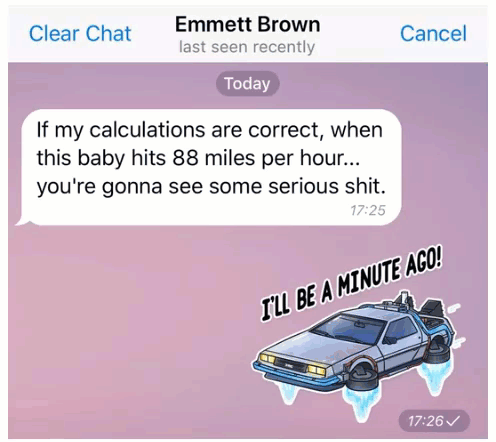 Để sử dụng tính năng này, bạn chỉ cần nhấn và giữ một tin nhắn cho đến khi tùy chọn Delete xuất hiện.