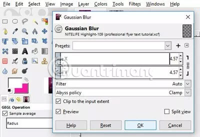 Tiếp theo, chọn Select > None