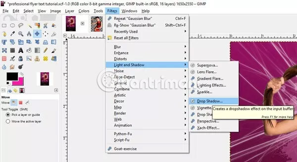 Tô màu hình chữ nhật