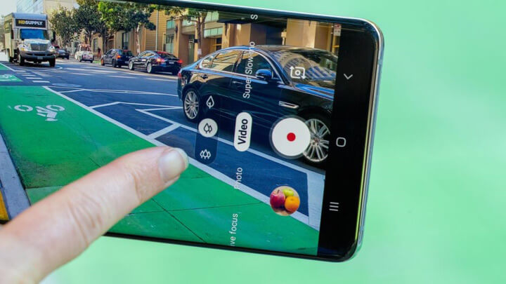 Chuyển đổi giữa 3 camera phía sau của S10