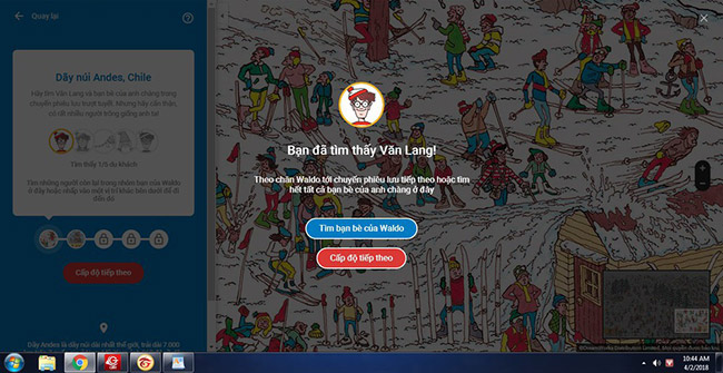 Tìm các nhân vật 