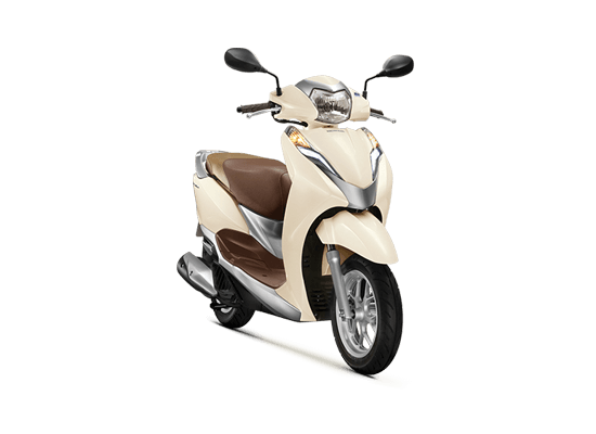 Honda Lead phiên bản tiêu chuẩn màu trắng ngà