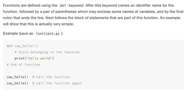 A Byte of Python