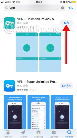 VPN App iOS