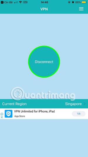 Connect IP thành công