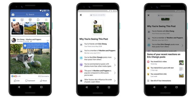 Why am I seeing this post - vì sao tôi nhìn thấy bài đăng này