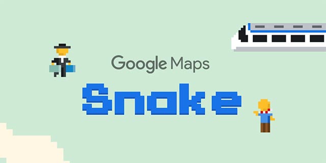 Google Maps bổ sung thêm phiên bản mới thú vị của trò chơi Snakes cho ngày cá tháng Tư