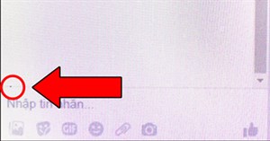 Facebook Messenger xuất hiện một chấm đen lạ khiến người dùng nhức mắt