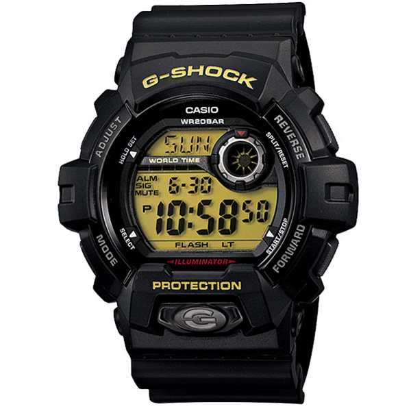 4 nút điều khiển được bố trí bên hông đồng hồ G Shock