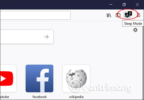 Thời gian vào chế độ ngủ
