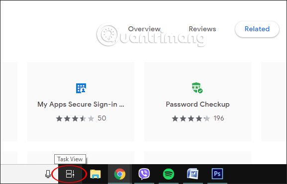 Biểu tượng Task View