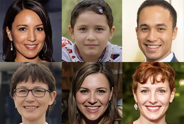 Những khuôn mặt được GAN tự động tạo ra