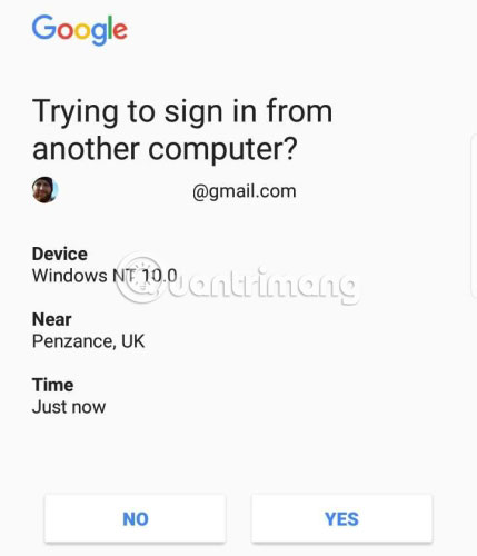Xác thực không cần mật khẩu dựa trên email
