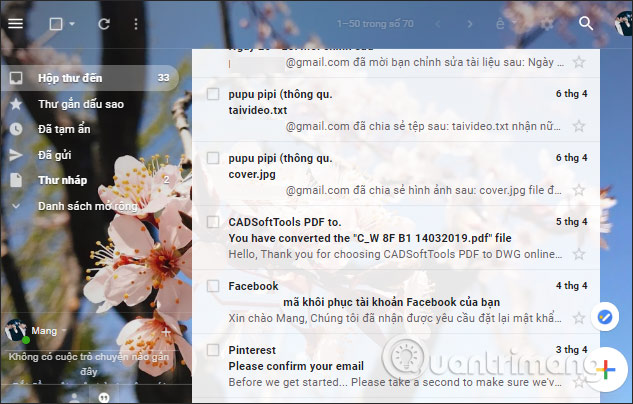 Giao diện Gmail mới
