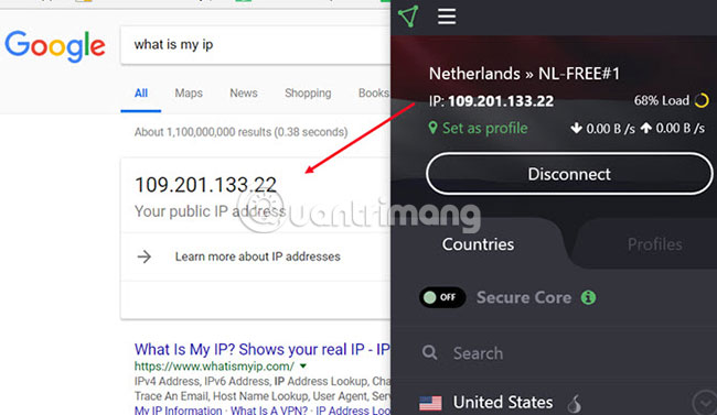 Tăng tính ẩn danh bằng VPN