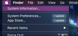 Click vào System Information