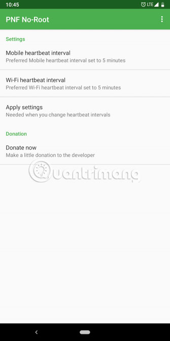 Điều chỉnh thời gian