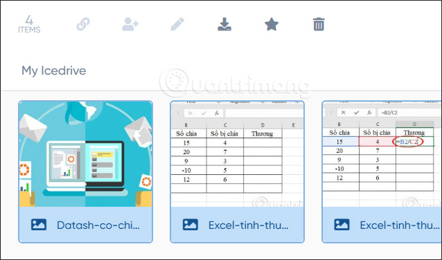 Tùy chọn cho file