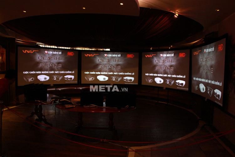 Màn chiếu cố định DigiStorm 130 inch