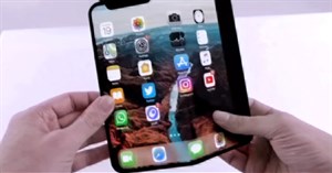 Xuất hiện video trải nghiệm iPhone màn hình gập khiến iFan phát sốt