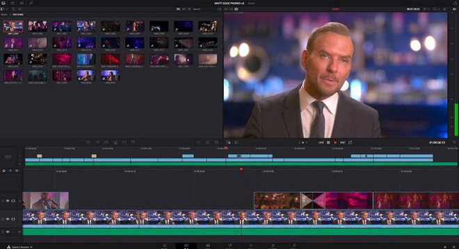 Phần mềm DaVinci Resolve Studio 16 được bổ sung hàng loạt hiệu ứng mới