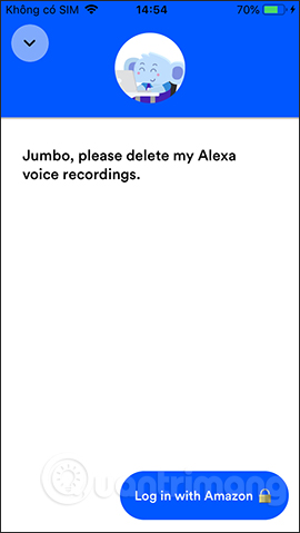 Clear Alexa data