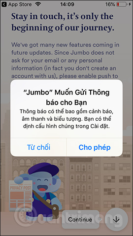 Cách bảo mật dữ liệu bằng Jumbo: Privacy Assistant