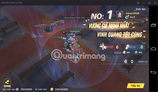 Bo ăn máu Survival Heroes 
