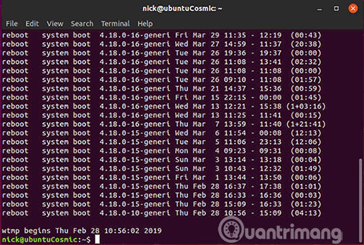 Khởi động lại