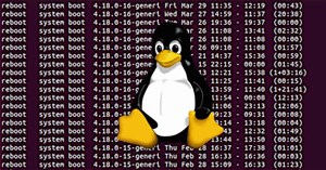 Cách kiểm tra thời gian tắt máy và khởi động lại trong Linux