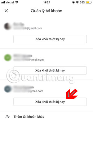 Quản lý tài khoản Google Drive