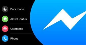 Facebook Messenger đã triển khai Dark Mode đến tất cả người dùng, không cần kích hoạt qua emoji