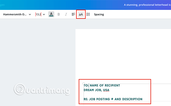 Thay đổi chữ viết hoa và viết thường