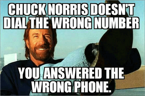 Meme Chuck Norris Facts