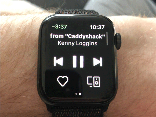 Apple Watch điều khiển âm nhạc trên iPhone