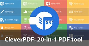 Cách chuyển file PDF sang doc, docx bằng CleverPDF